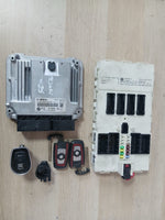 Bild in die Galerieansicht laden, BMW F31 2.0 diesel Engine Control Unit ECU SET DDE + FEM + 2KEYS 8576341