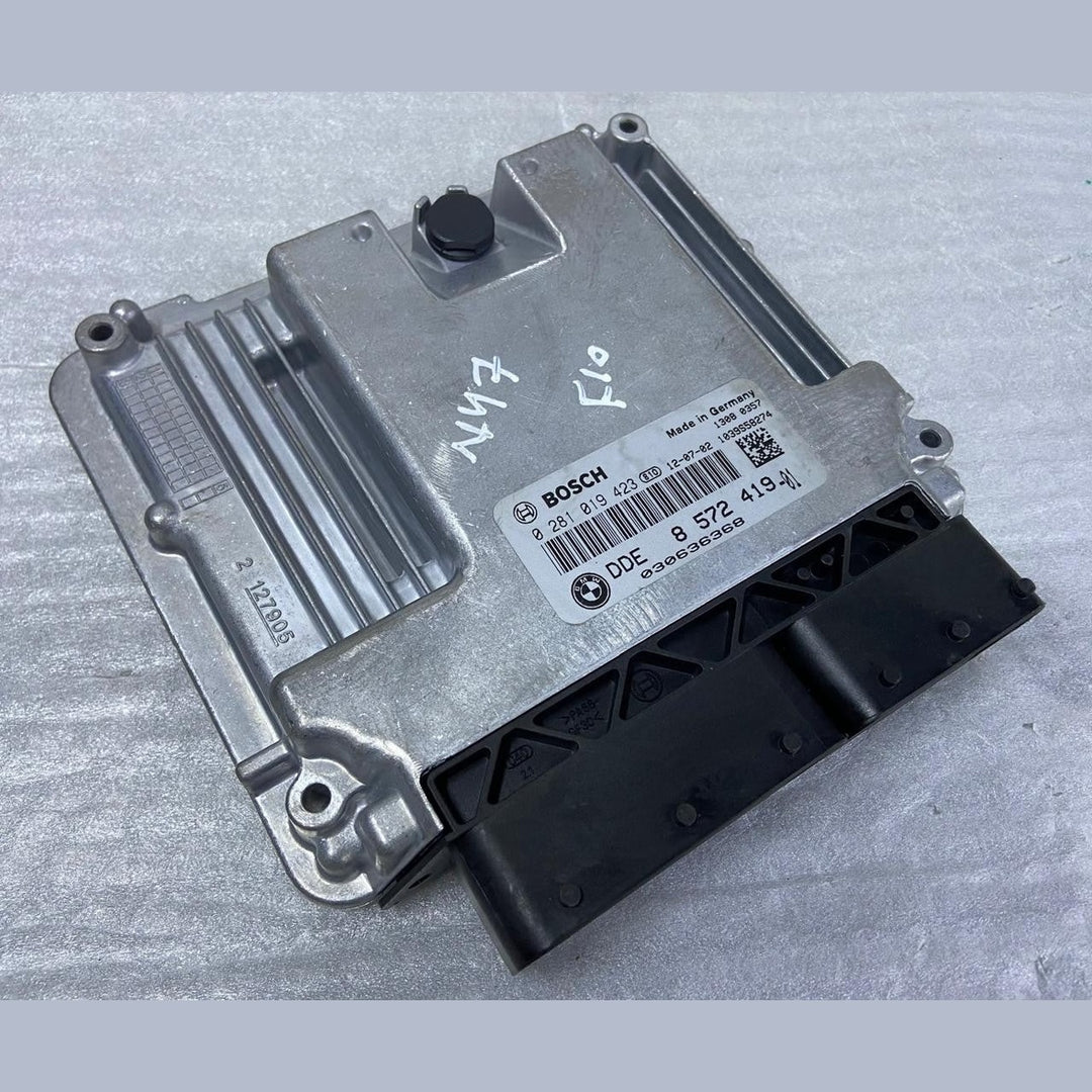 OEM BMW X3 F25 F10 N47N ENGINE CONTROL ECU UNIT MODULE DDE ECU SET 8572419