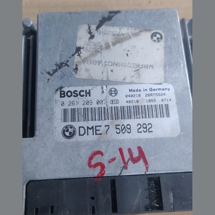 BMW E46 318I N42 ENGINE CONTROL UNIT ECU ONLY DME  OEM - 7508292