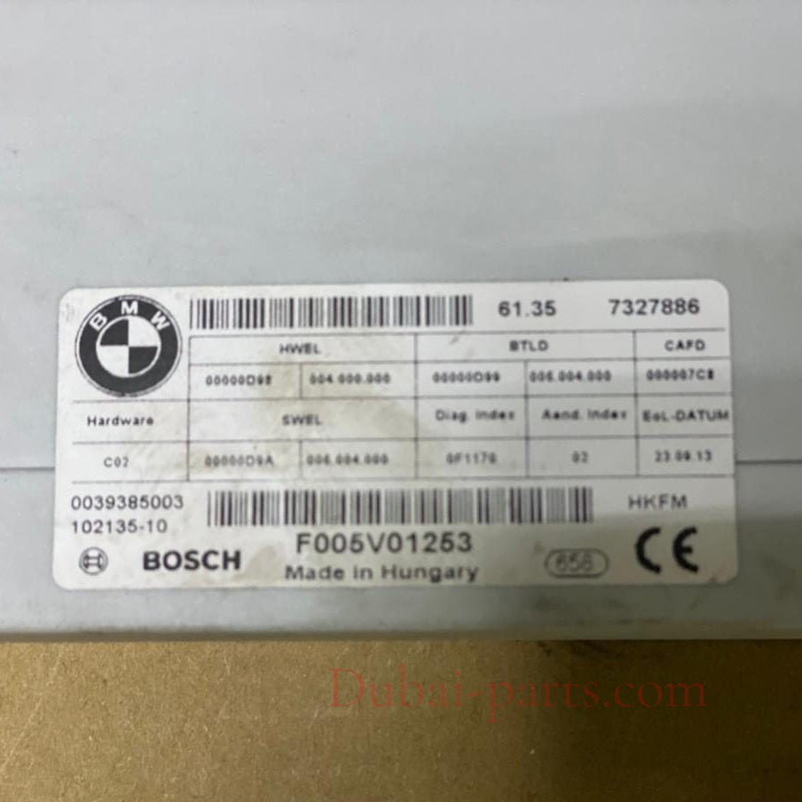 2010-2017 BMW X3 Tailgate Lift Control Module 7327886 X3 F25, X5 E70, X6 E71