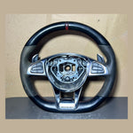 Load image into Gallery viewer, Mercedes W166 AMG Steering Wheel Multi Function Sport Assembly &amp;Paddle Shifts