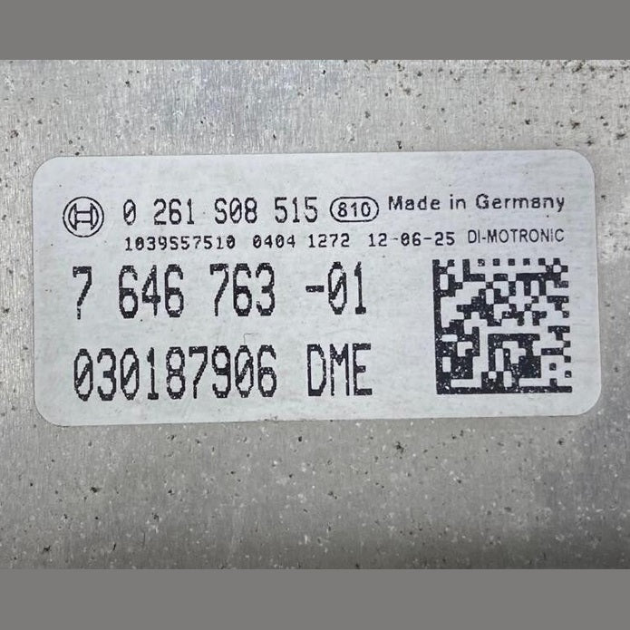 OEM BMW 328i F30 2012 N20B ENGINE CONTROL UNIT ECU SET DME 7646763