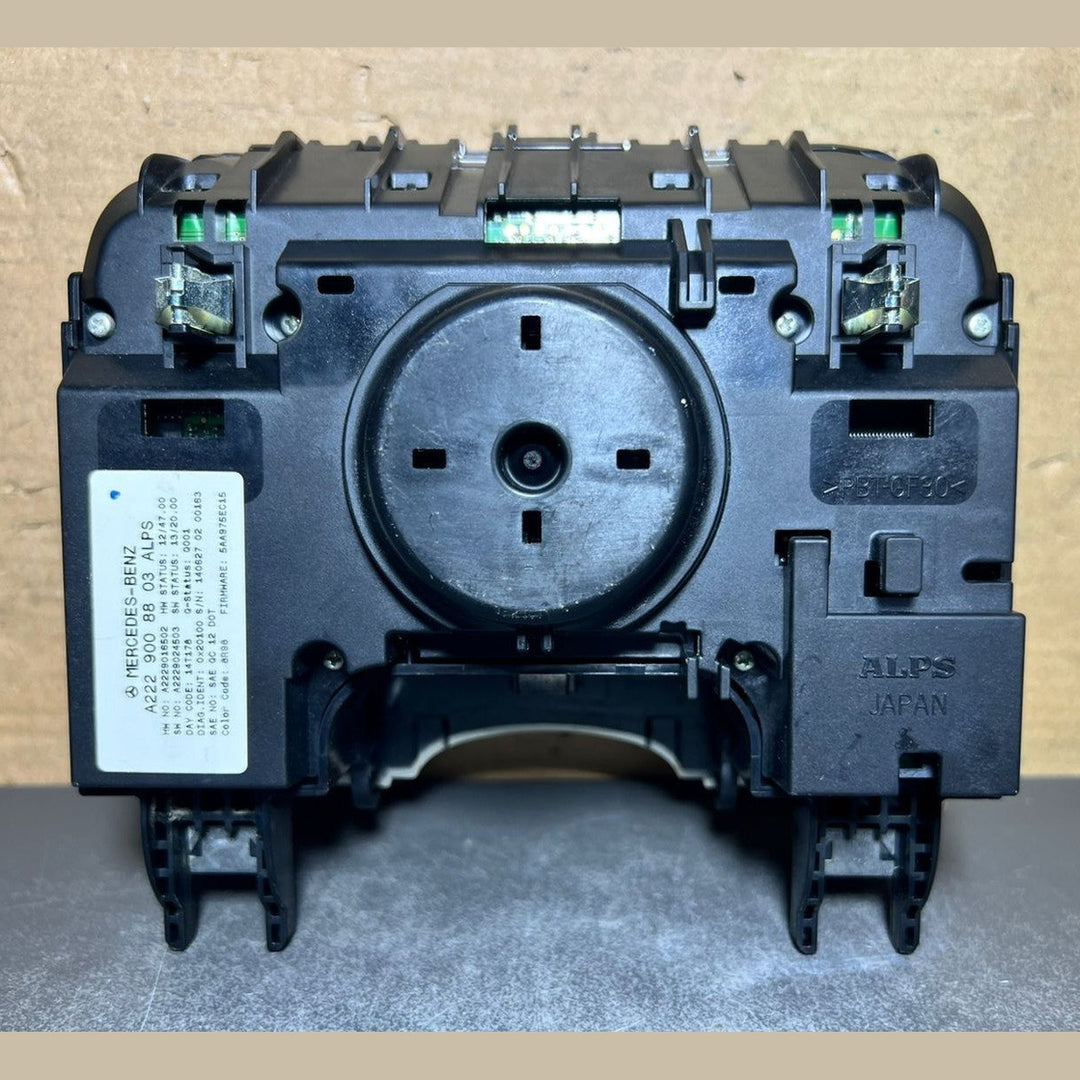 15-18 Mercedes W222 S550 Center Console Multifunction Switch A222 9008803 OEM