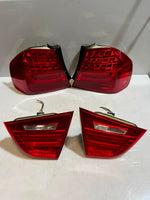 Bild in die Galerieansicht laden, 2008-2011 BMW 3 Series E90 and E91 328i REAR Tail Light SET LED 7154156 7154155