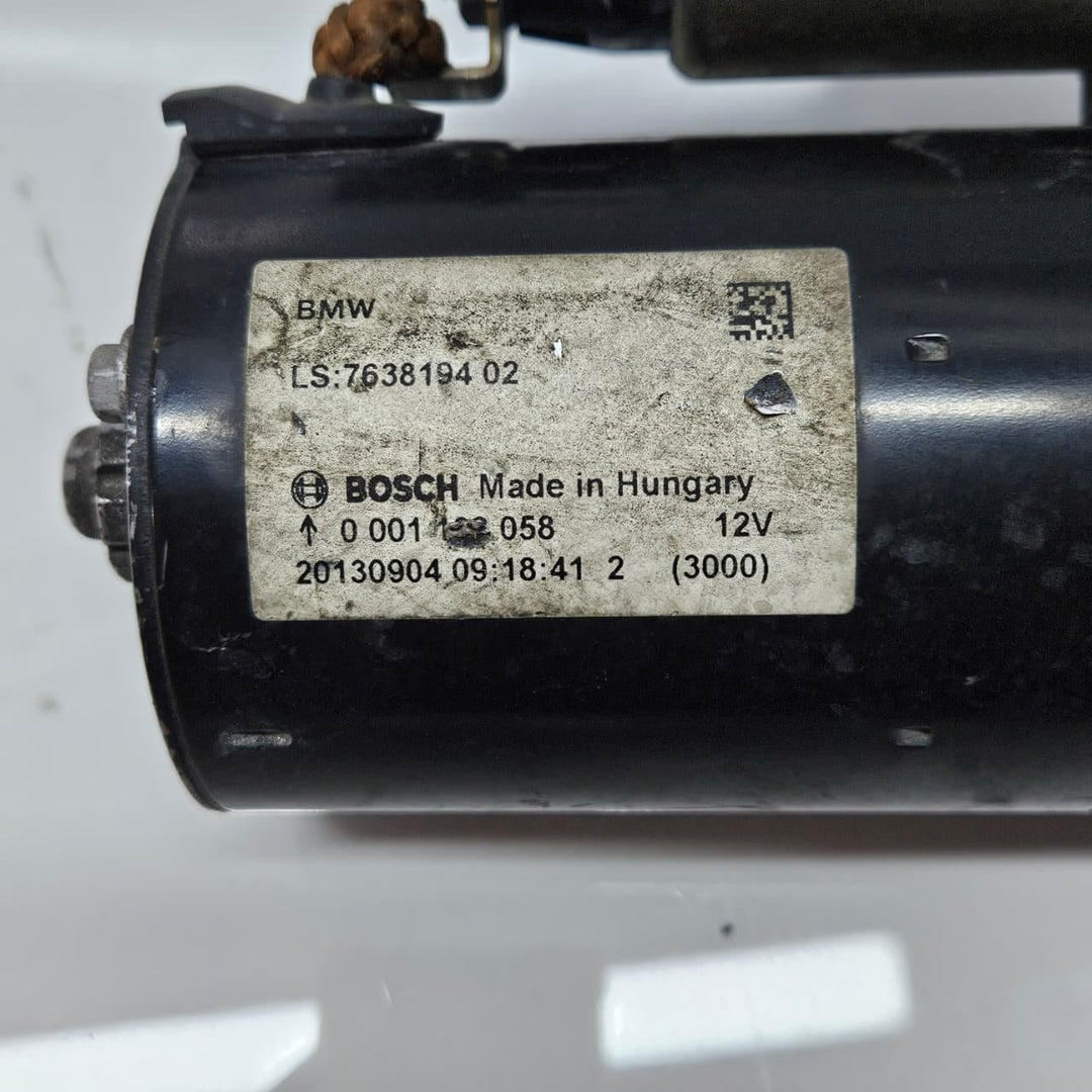 7638194-2013-2014 BMW Z4 320i with N20 2.0L Turbo engine Starter Motor OEM