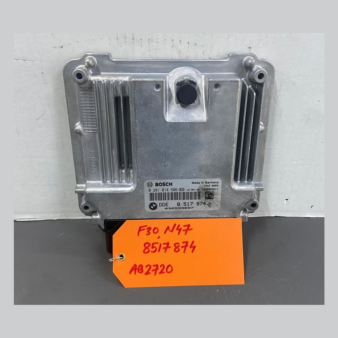OEM BMW F30 N47N Engine Control Unit ECU DDE 8517874 BOSCH