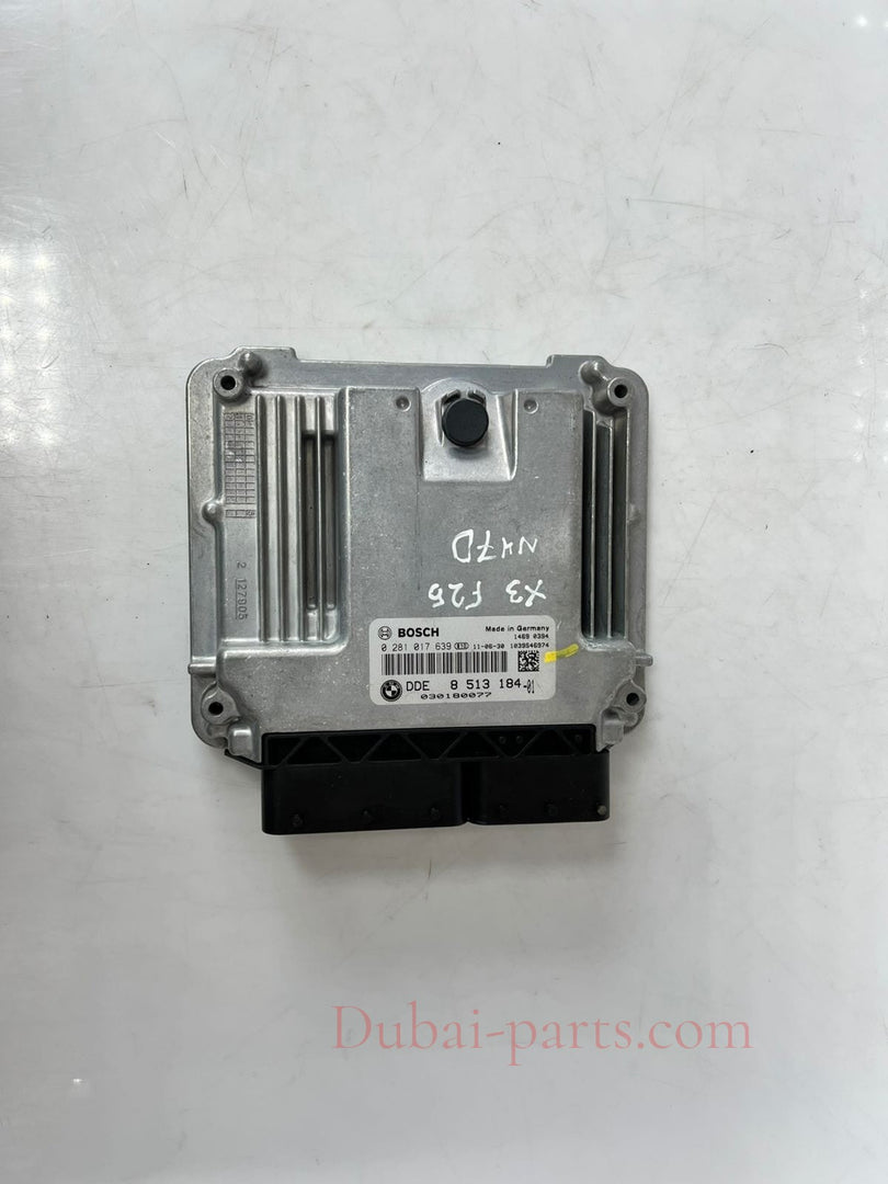 BMW X3 F25 N47D F10 Engine Control Unit ECU SET DDE + CAS4 +1 KEY 8513184 OEM