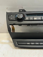 Load image into Gallery viewer, 2007-2013 BMW X5 E70 and X6 E71 CIC Climate Control Panel 9279654 OEM