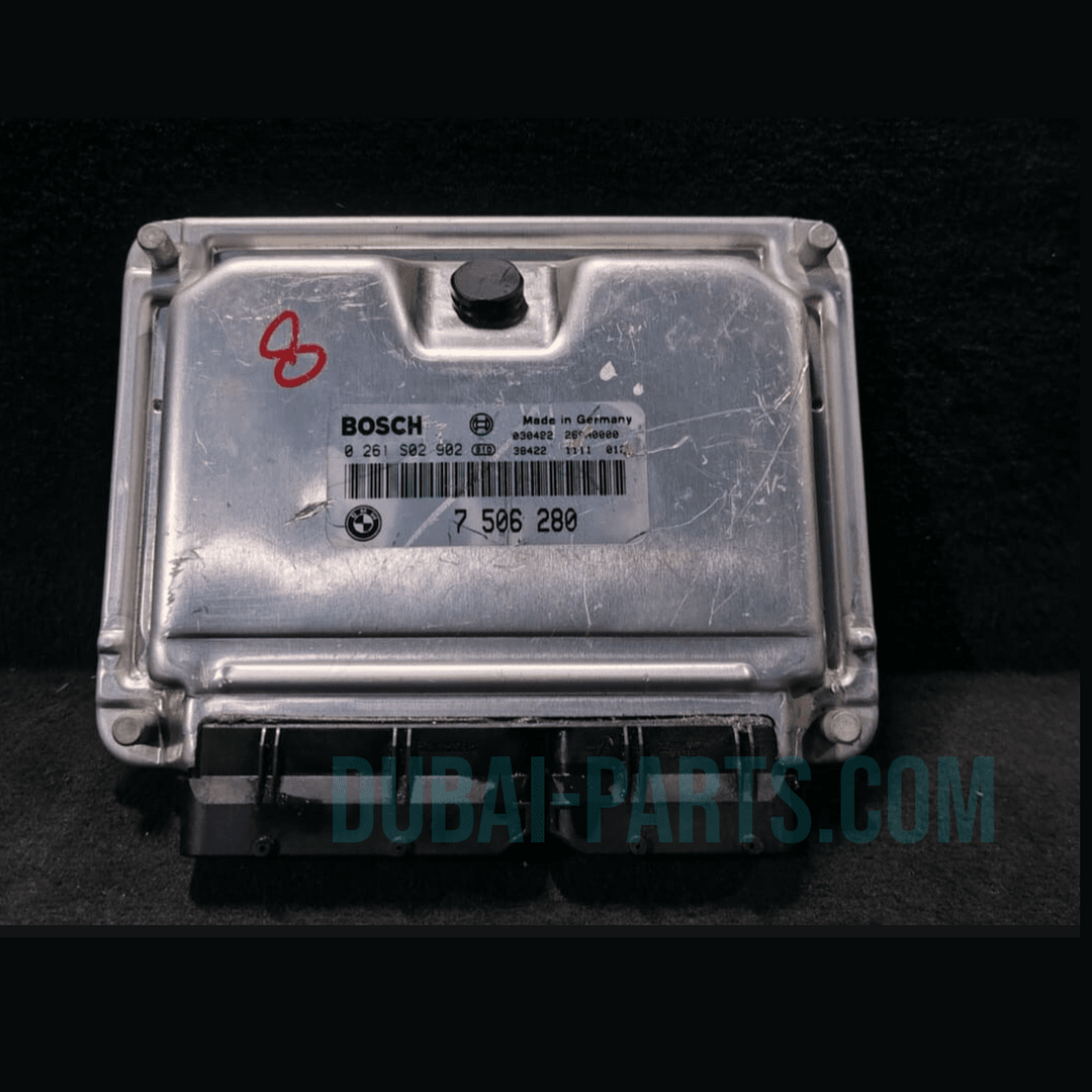BMW 7 SERIES E65 E66 760i 760Li ENGINE CONTROL UNIT ECU ONLY - 7506280