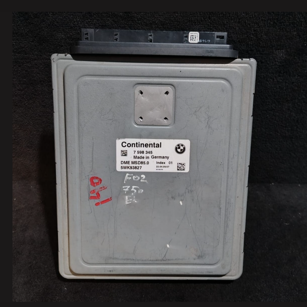 BMW 750Li N63 DME MSD85.0 ENGINE CONTROL UNIT ECU MODULE ECM 7598345