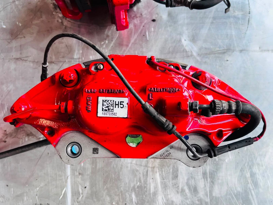 2018-2023 BMW X4 Brake Calipers Set RED MSPORT 689733602 X3 G01 M40i and X4 G02