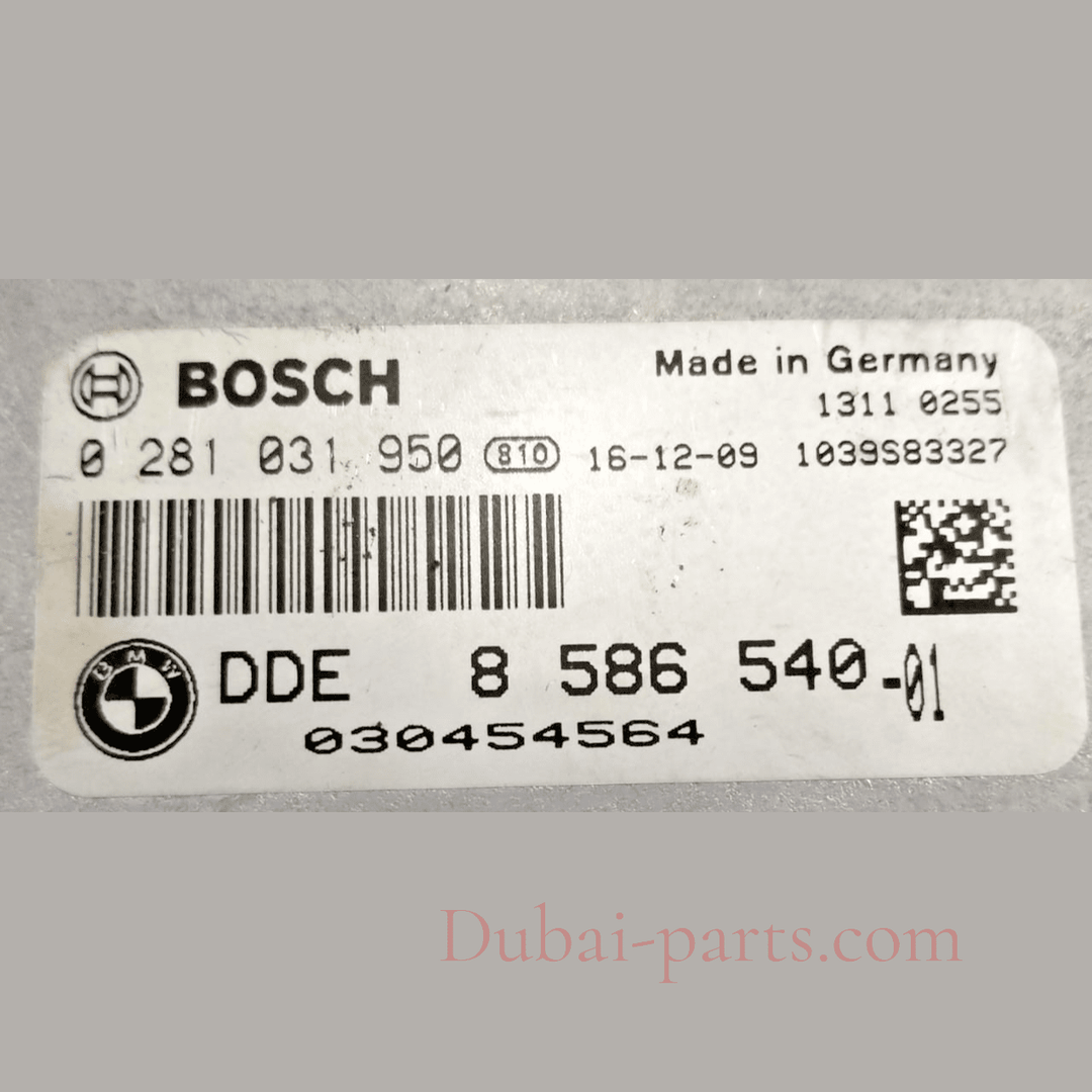 BMW X5 F15 N57N ENGINE CONTROL UNIT MODULE DDE ECU ONLY - 8586540