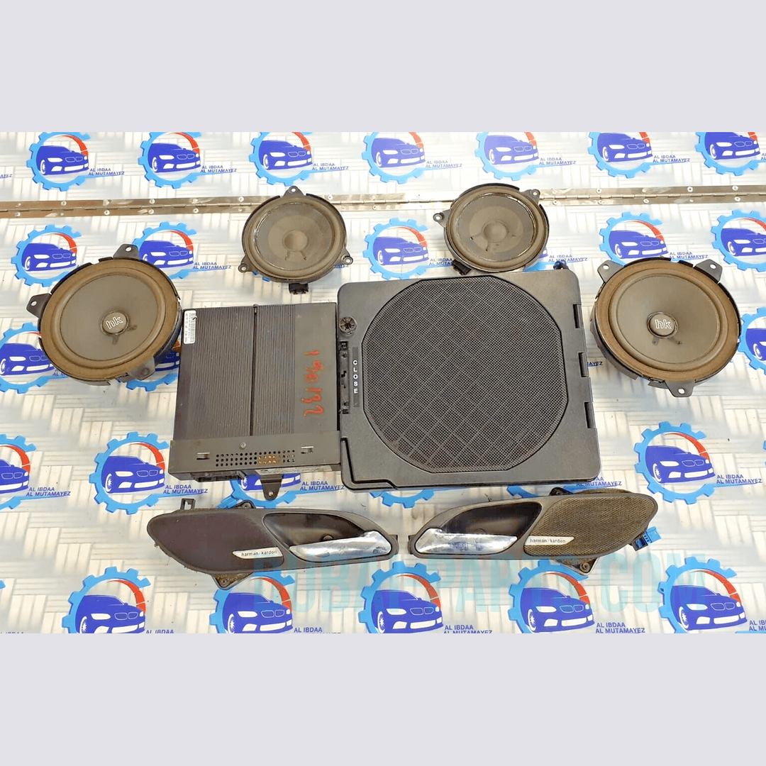 BMW  HARMAN KARDON SOUND SPEAKERS AMPLIFIERS TWEETERS E46 AUDIO  SYSTEM COMPLETE