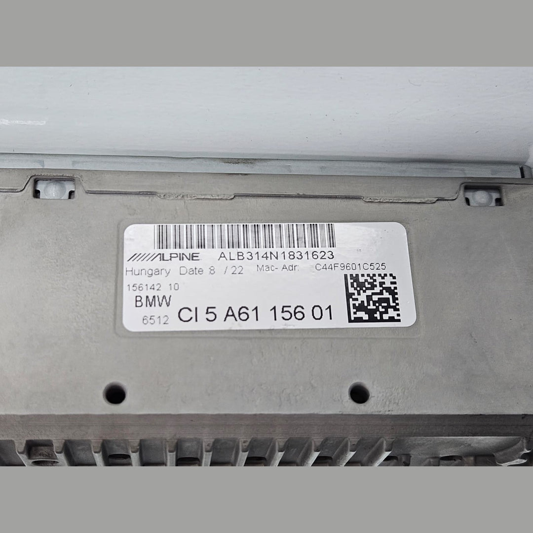 5A61156-2019 BMW Z4 G29 G14 G15 Navigation Audio Head Unit OEM