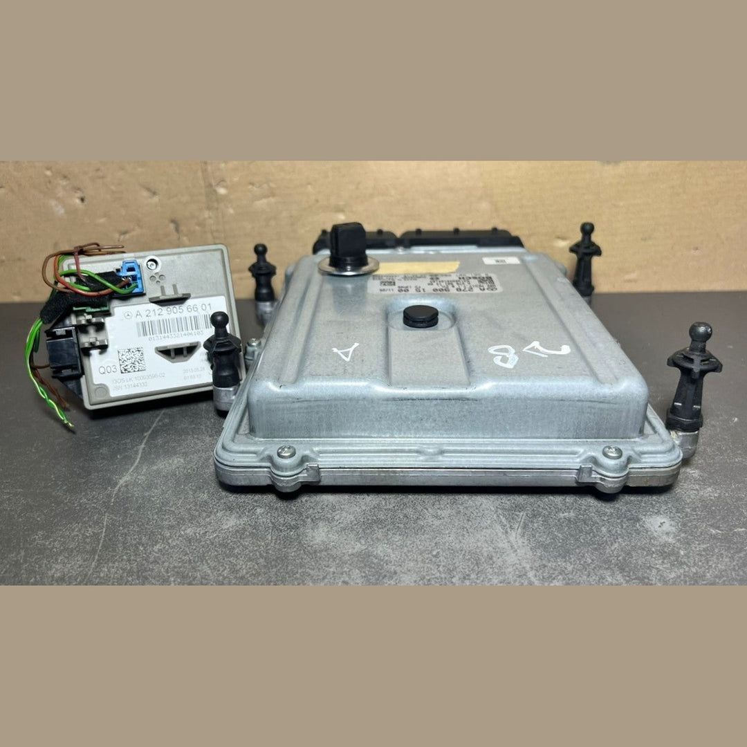 Mercedes W218 ECU Engine Control Module Ignition Key Switch Set A278 9001500 OEM