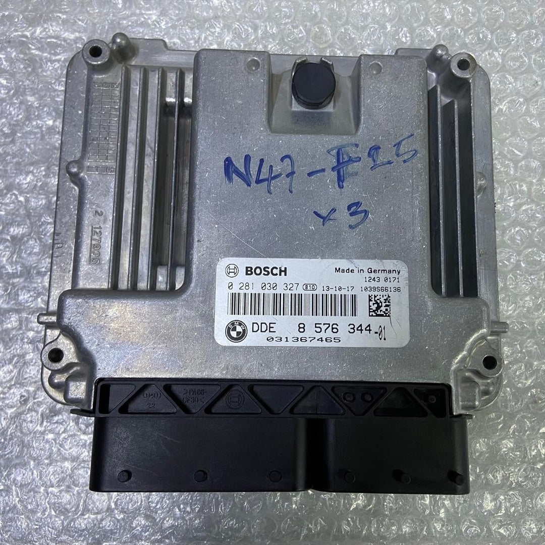 OEM BMW X3 F25 N47N DIESEL ENGINE CONTROL UNIT MODULE DDE ECU ONLY 8576344