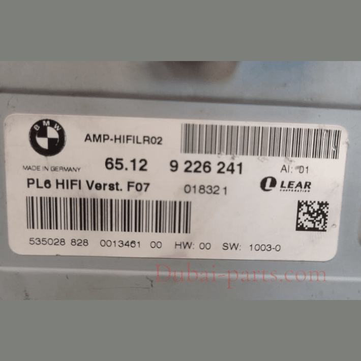 OEM  BMW 7 SERIES F01 F02 Hi-Fi AUDIO SOUND AMPLIFIER MODULE - 9226241