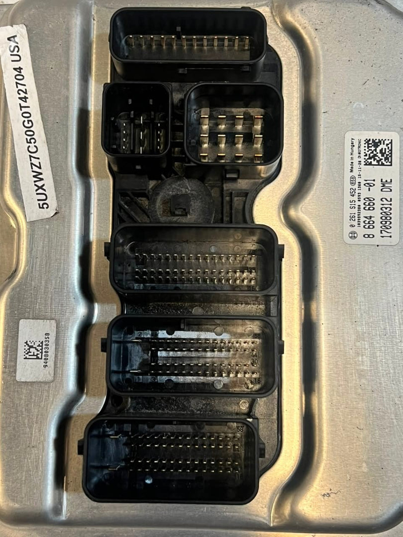 2016 BMW X3 F25 N20 28I320i Engine Control Module ECU SET DME+CAS+KEY 8664660