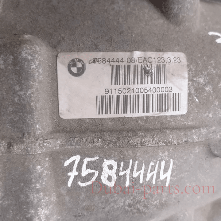 BMW F-SERIES 5/6 SERIES REAR DIFFERENTIAL GEAR CARRIER RATIO 3.23 P/N 7584444