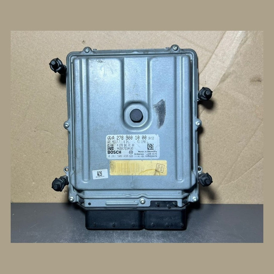 07-12 Mercedes W221 S-Class Engine Control Module Unit ECM ECU A278 9001000 OEM