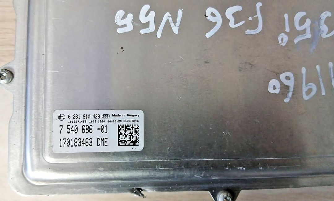BMW 435i F36 N55 3.0L DME ECU CAS Key Set OEM 7540686 2014
