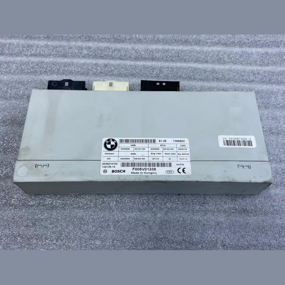 OEM BMW F01 F10 F07 F25 F26 REAR TAILGATE LIFT TRUNK LID CONTROL MODULE 7365902