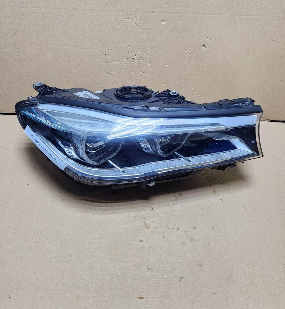 Genuine 2016-2019 BMW 750i Led Adaptive Headlight 7471332 G11 G12 750i USA 