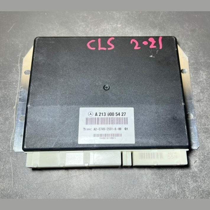 19-21 MERCEDES W213 CLS AIR SUSPENSION CONTROL UNIT MODULE A213 9005427 OEM