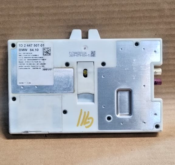 OEM BMW G11 G12 ANTENNA MODULE DIVERSITY STEREO RECEIVER - 1D2447507