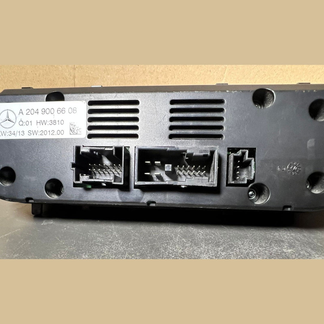 10-14 Mercedes-Benz W204 C-Class A/C Heater Climate Control Panel A204 9006608