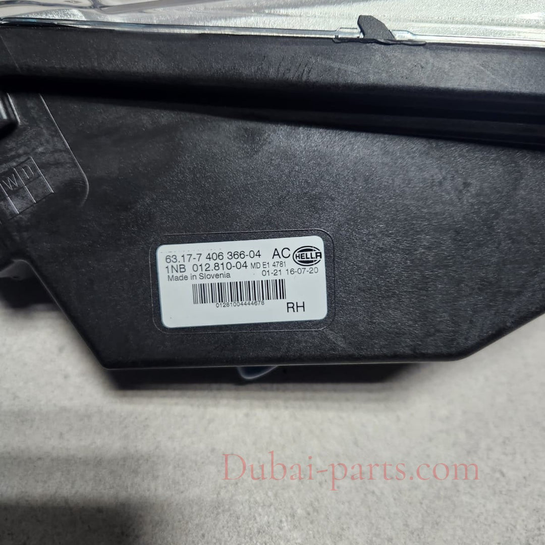 Genuine 2019-2021 BMW X5 Right Fog Light Led 7406366 X5 G05