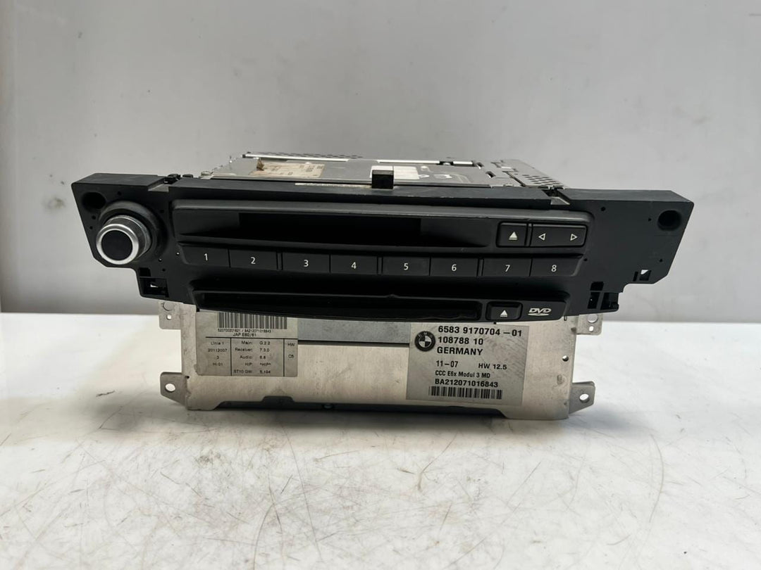 2005-2010 BMW 525i E60 Ccc DVD Md NAV Radio Unit 9170704 OEM
