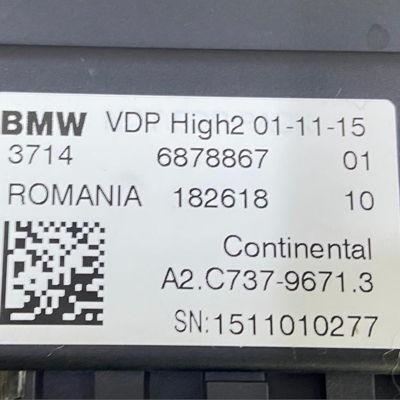 OEM BMW 7 G11 G12 Suspension control unit module 6878867 Continental