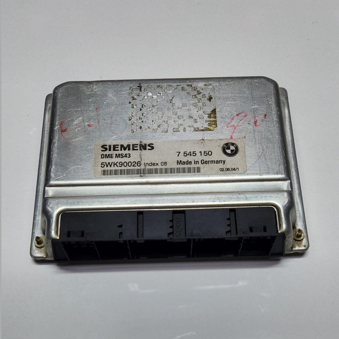 2003-2005 BMW 530i Engine Computer Module 7545150 530i and 3 Series 320i OEM