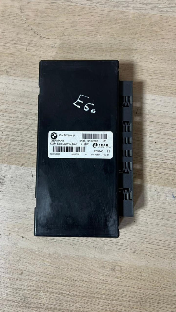 BMW Body Gateway Control Module 9167202 E60 E61 E63 E64 models.