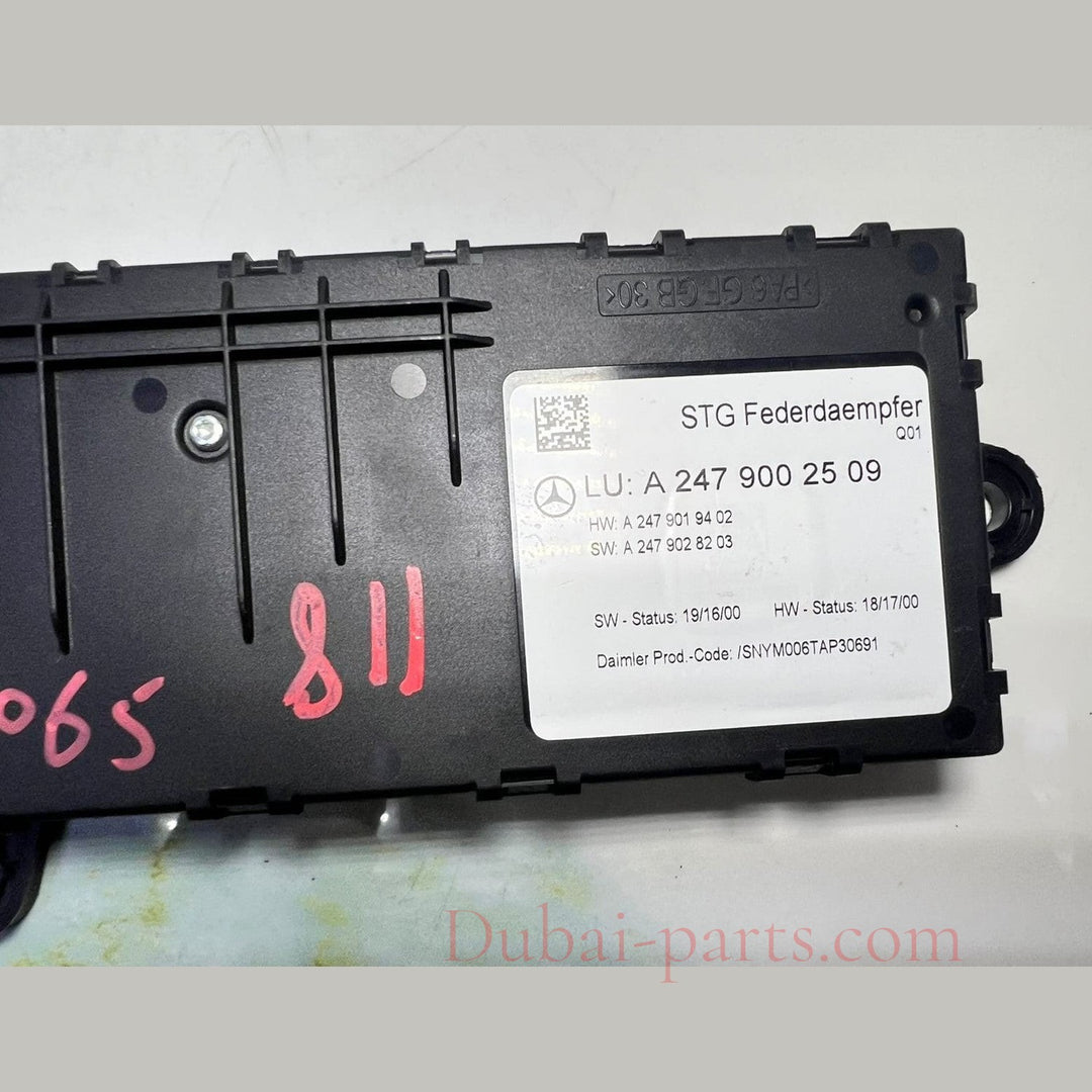 Mercedes Damper Adjustment Suspension Control Unit A2479002509 GLA A W117 W118