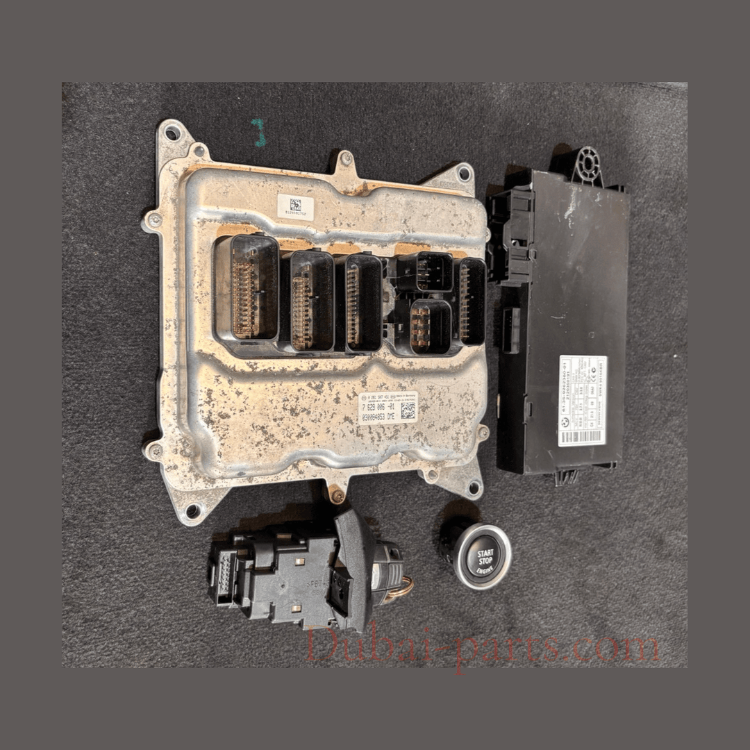 BMW X1 20iX E84 2011 N20B20A ENGINE CONTROL UNIT ECU COMPLETE  KIT 7629006