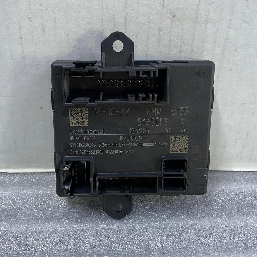 OEM BMW G70 REAR DOOR PASSENGER SIDE CONTROL UNIT 5A6BEF3 CONTINENTAL BRAND NEW