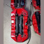 Bild in die Galerieansicht laden, Mercedes-Benz E63 W212 AMG E-Class Front \ Rear Brembo Red Brake Calipers Set