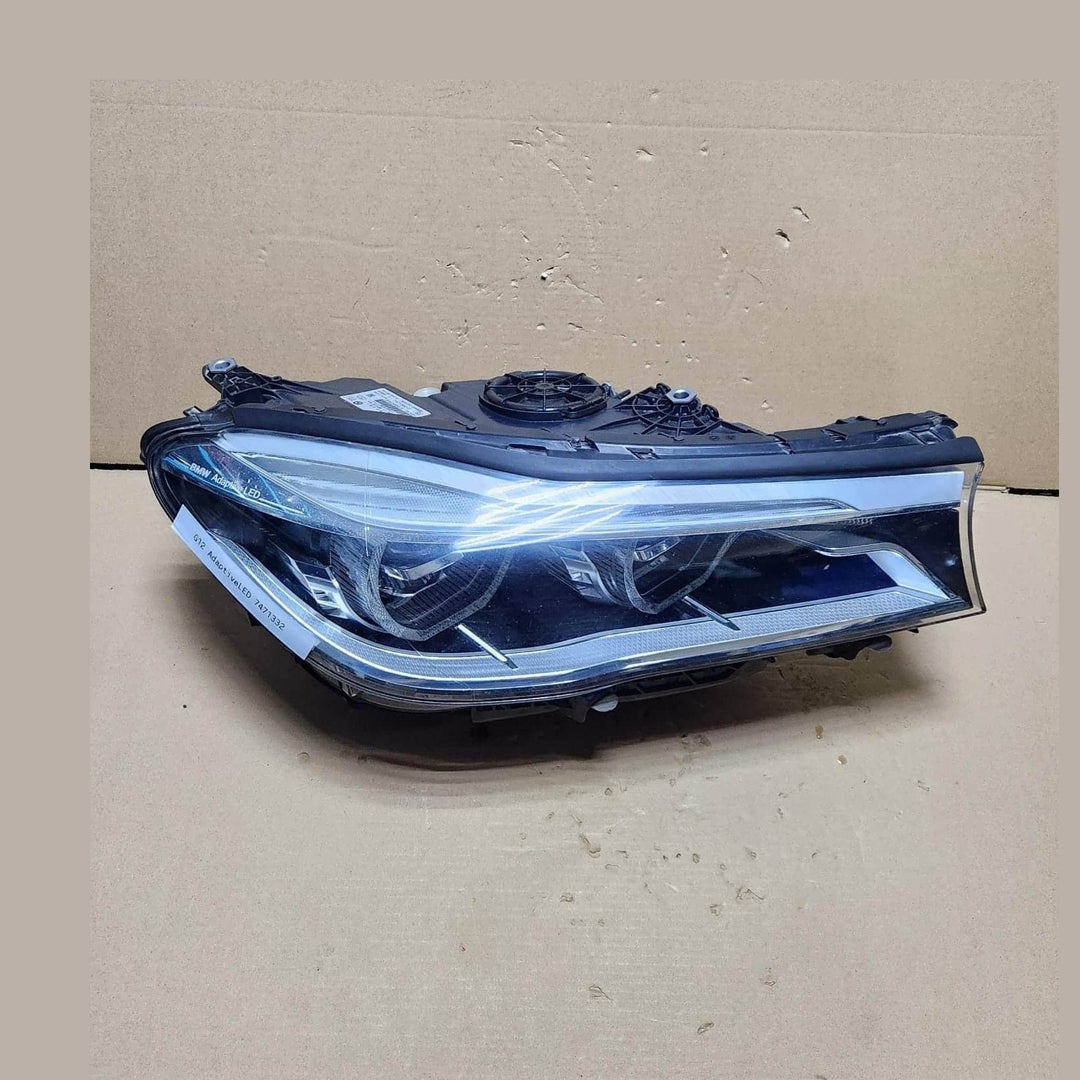 Genuine 2016-2019 BMW 750i Led Adaptive Headlight 7471332 G11 G12 750i USA 