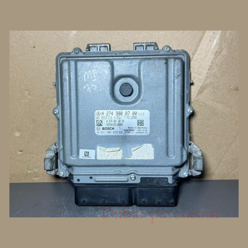 10-14 Mercedes W204 C-CLASS Engine Control Module Unit ECM ECU A274 9000700 OEM