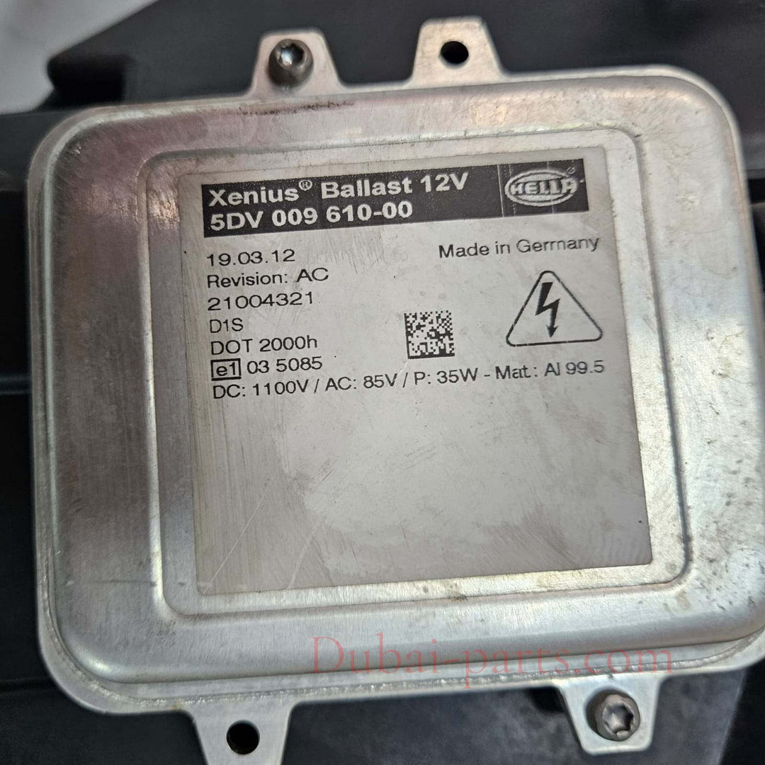 OEM 2008-2014 BMW X6 E71 Left Side Xenon Headlight ECE 7271359
