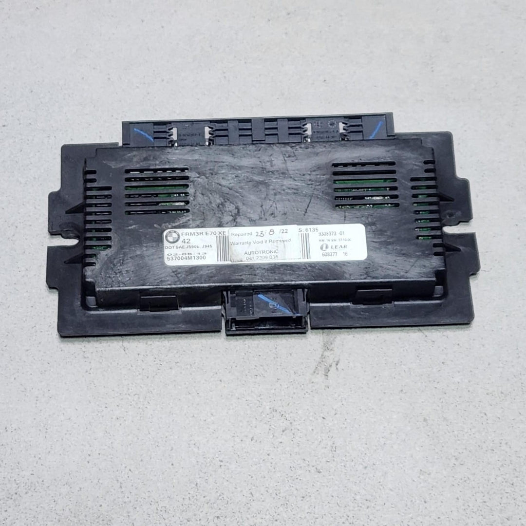 2006-2013 BMW X5 Light Control Module 9308373 X5 E70  X6 E71