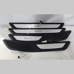 قم بتحميل الصورة إلى عارض الصور، OEM BMW F01 F02 Front Rear Door illuminated Sill Plate Kick door step trim Set