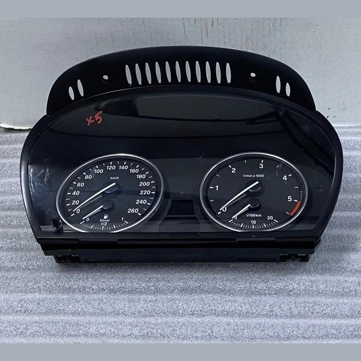 OEM BMW X5 X6 E70 E71 Instrument Cluster Gauge Speedometer 6976284