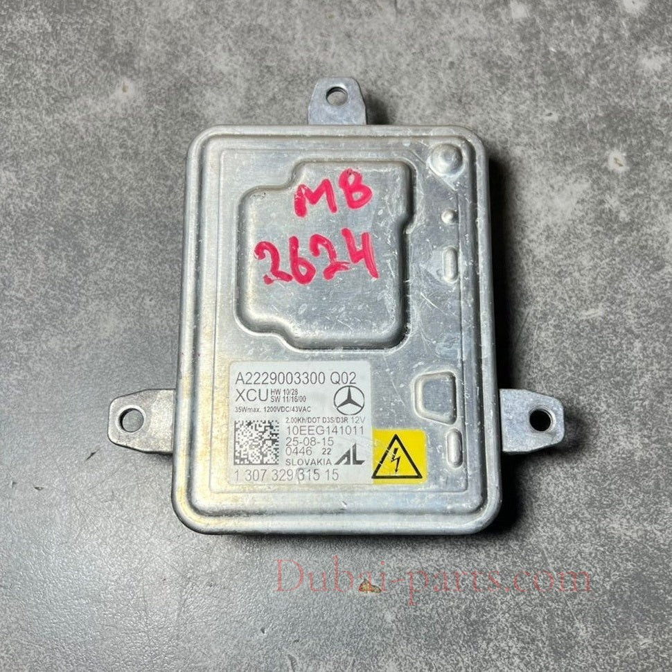 Mercedes Benz W222 Xenon Light Headlight Control Module Unit A222 9003300 OEM