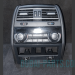 Load image into Gallery viewer, BMW F01 F02 740 750 CENTER CONSOLE REAR AIR VENT  GRILLE BLACK  OEM - 9118249