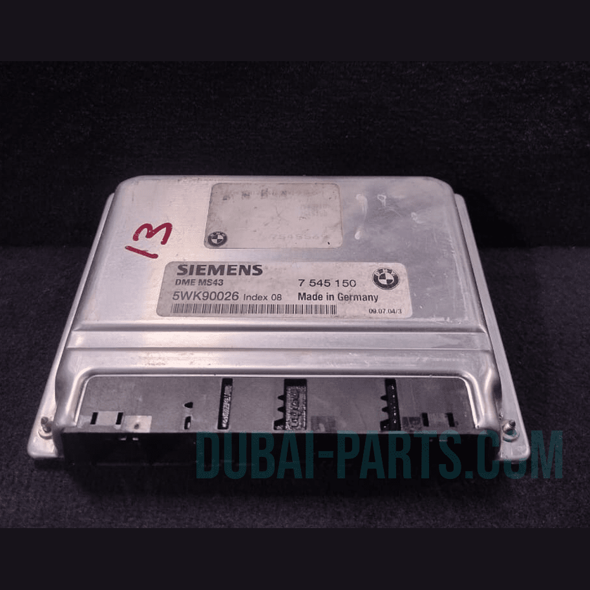 BMW 3 5 Z3 E36 E46 E39 3.0i M54  ENGINE CONTROL UNIT ECU ONLY DME MS43 - 7545150
