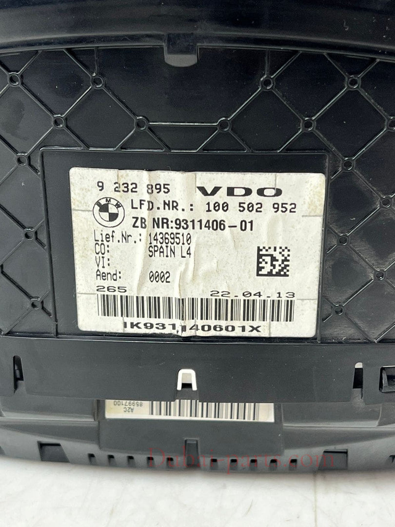 BMW 3SERIES F30 F31 F36 SPEEDOMETER Instrument Cluster 9311406 OEM