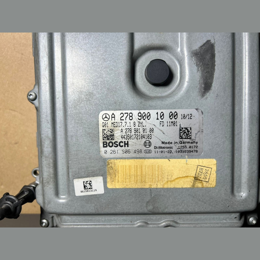 07-12 Mercedes W221 S-Class Engine Control Module Unit ECM ECU A278 9001000 OEM